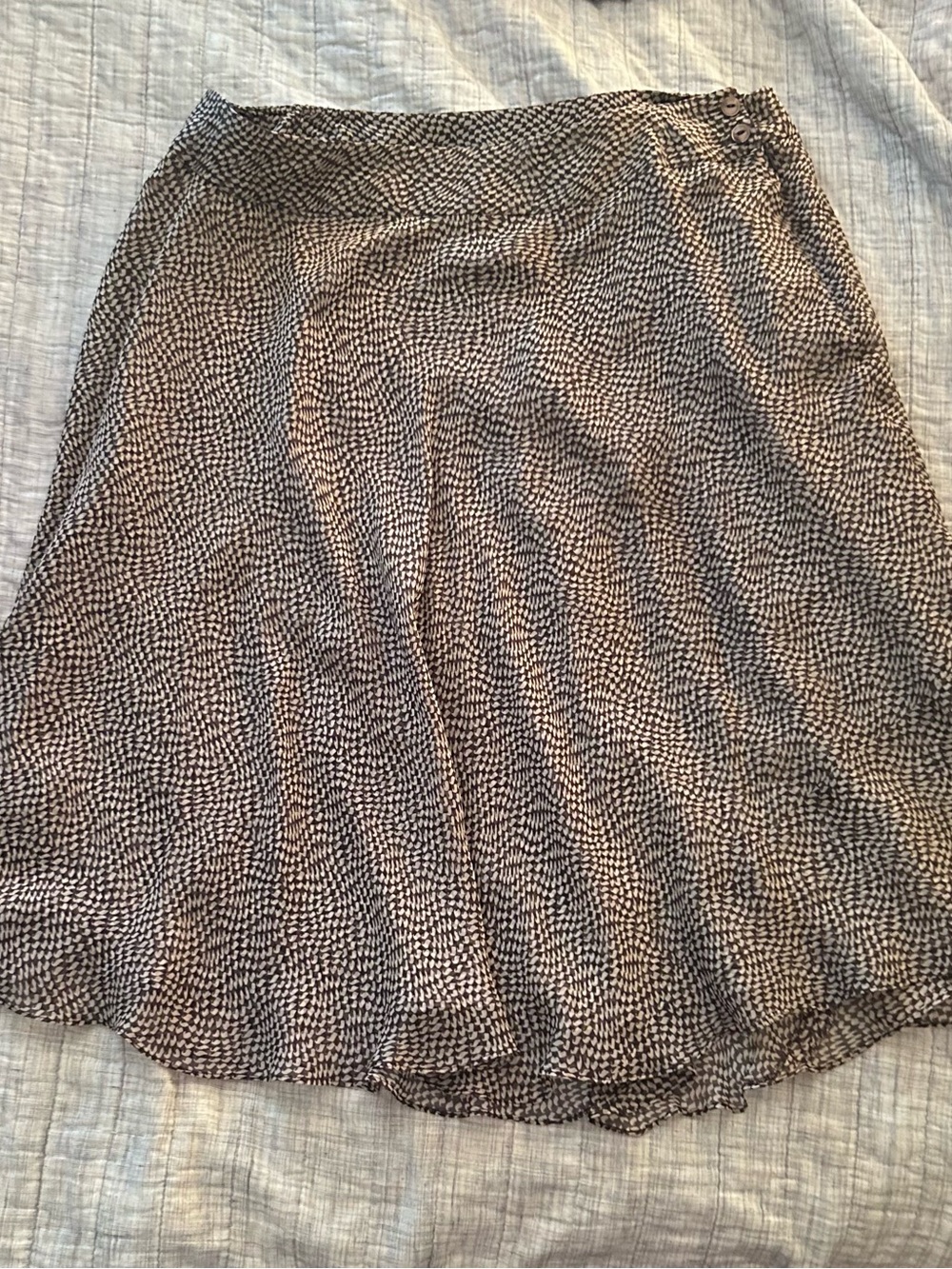 Jones New York Brown and Cream Midi Skirt